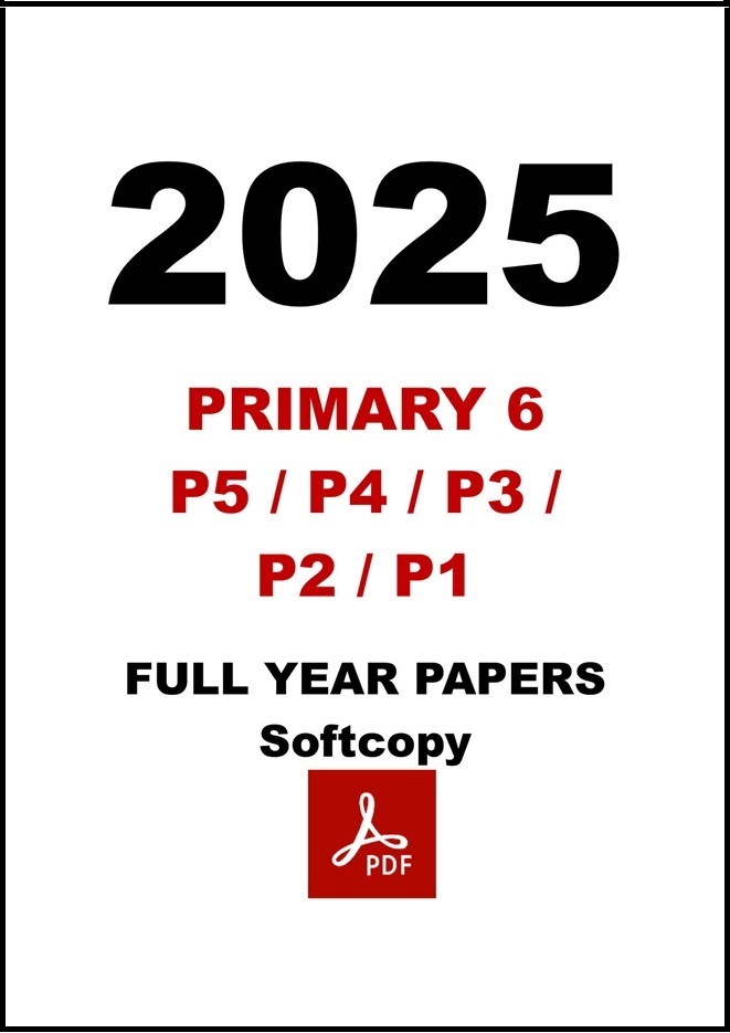 2025 P1 TO P6 SOFTCOPY